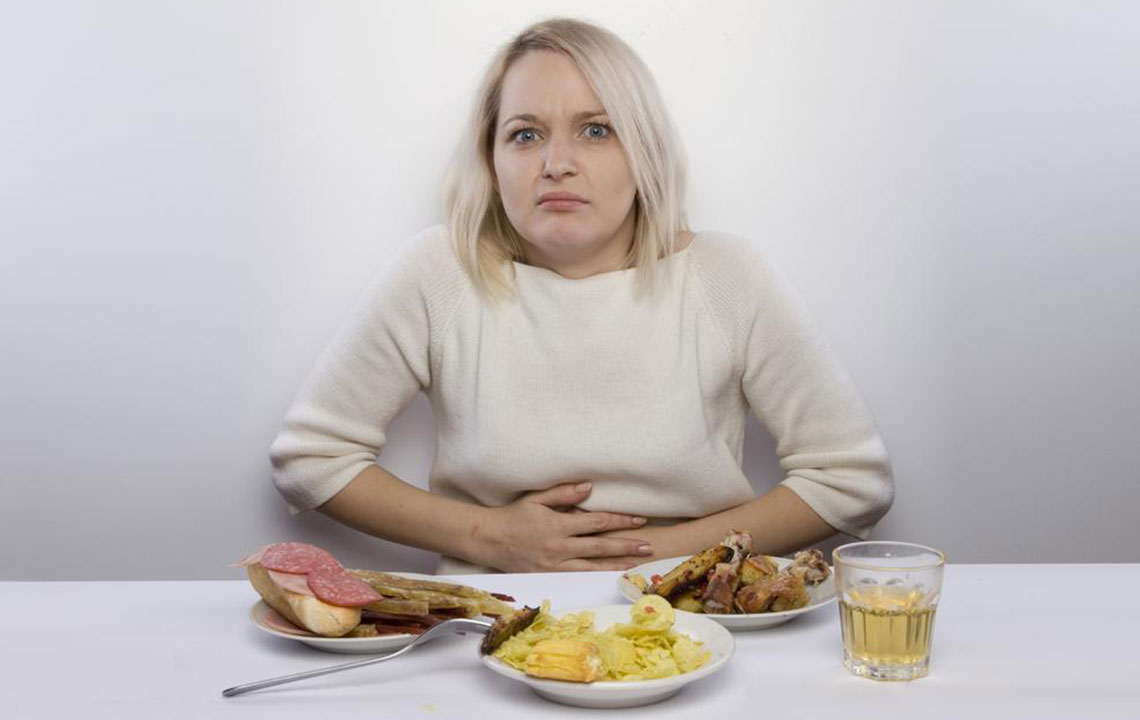 Indigestion and abdominal pain